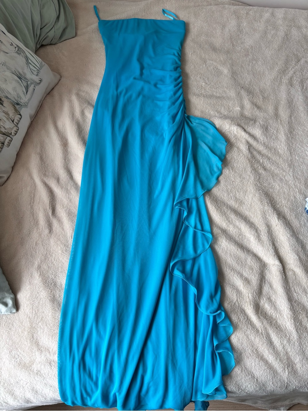 Le Château - Blue Maxi Dress